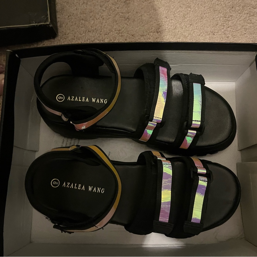 Azalea Wang/Dollskill Platform Sandals size 9
